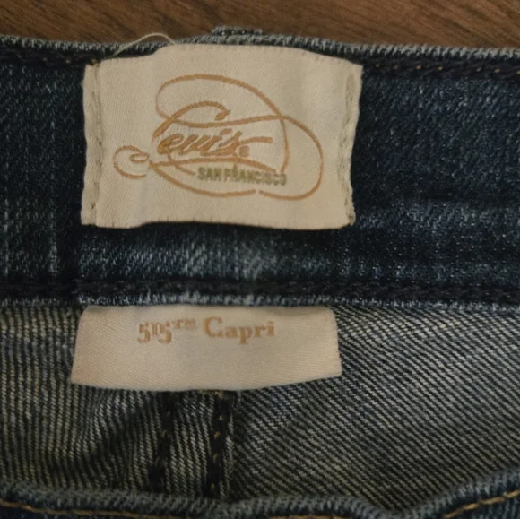 Levi's 515 Capri Size 8 (30x17) - Picture 3 of 8